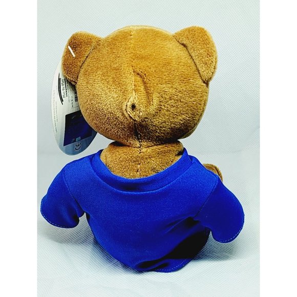 Vintage 1999 Play By Play NFL New England Patriots Stuffed Bear Mascot - Collect - Picture 2 of 15